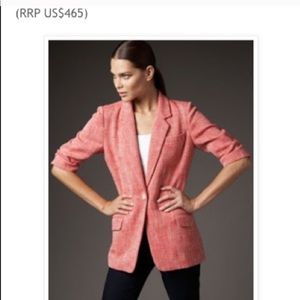 Elizabeth and James tweeted sport Coat Jacket